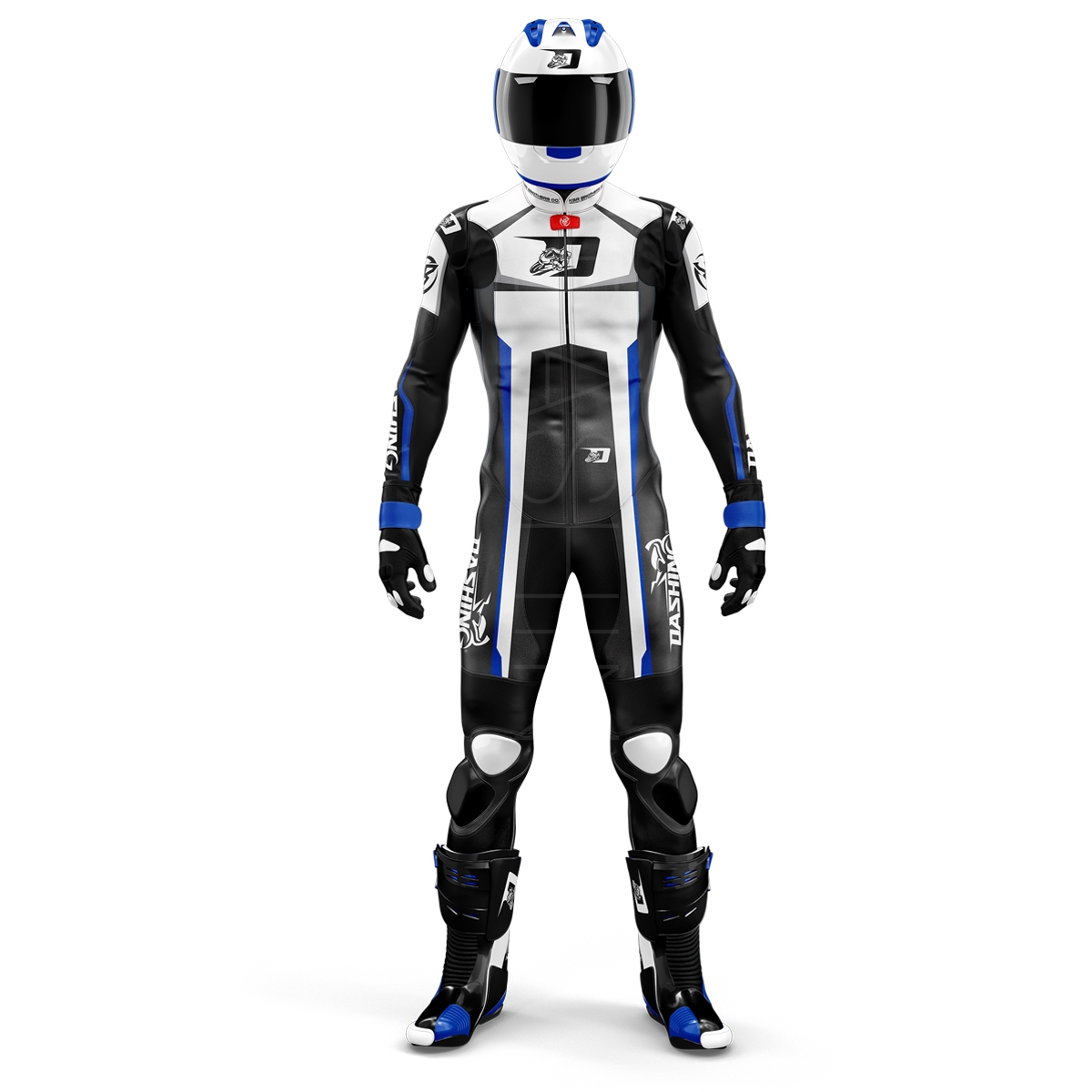 Dashing One Piece Motorbike Leather Suit